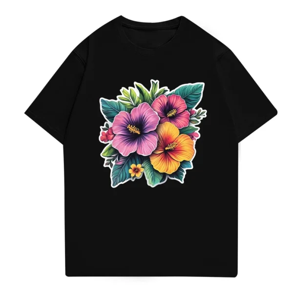 Men's Stand Collar Short Sleeve Shirt Loose Leisure Holiday Shirt Man - Image 4