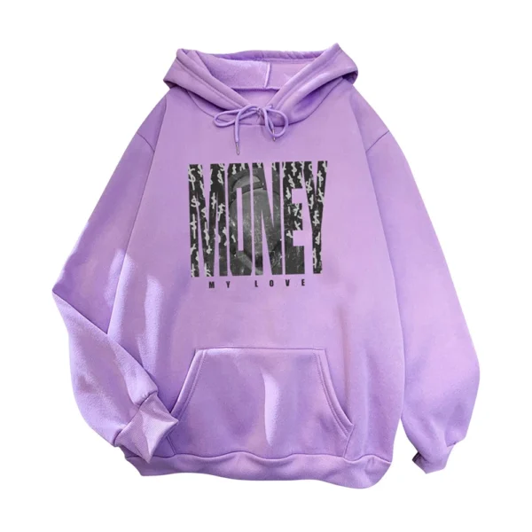 Womens Oversized Fleece Sweatshirts Long Sleeve Sweaters Pullover Fall Outfits - Image 35