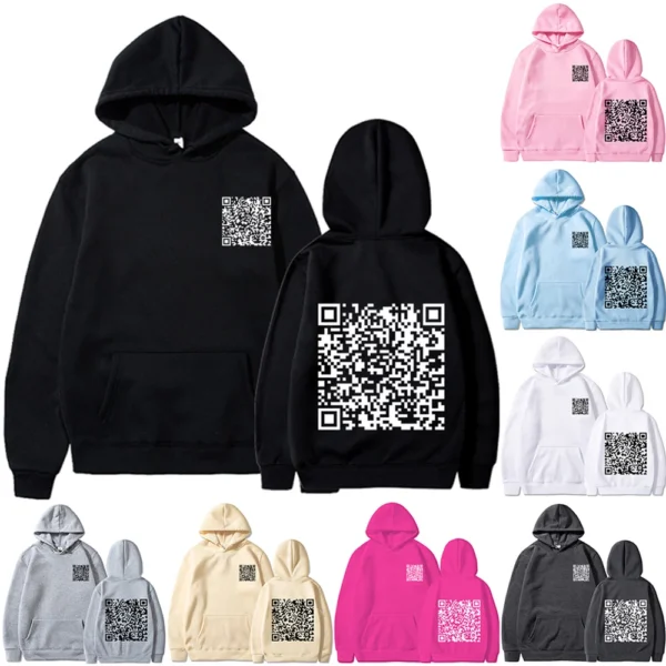 Unisex Fashion Casual Long Sleeved Round Neck Loose Plush Pullover With Rope