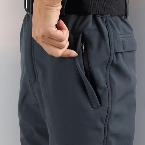 Men's Multi Pocket Work Pants For Sports And Outdoor Activities, Multi Pocket - Image 7