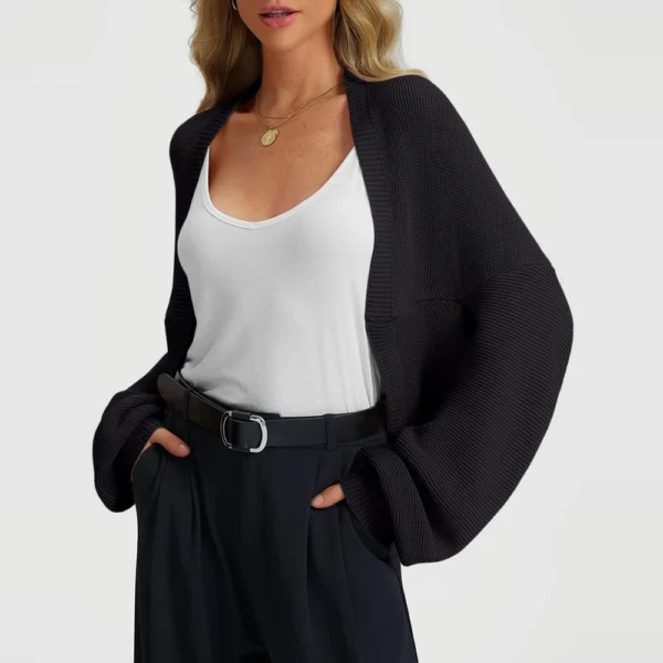 Women's Temperament Comfortable Loose Solid Color Sun Cardigan Long Sleeve - Image 16