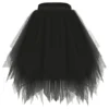 Women's Fashion Solid Color Half Skirt Party Ballet Puff Skirt Mesh Skirt - Image 3