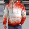 Men's Standing Collar Sweatshirt Is Outdoor Casual Sweaters Tops - Image 25