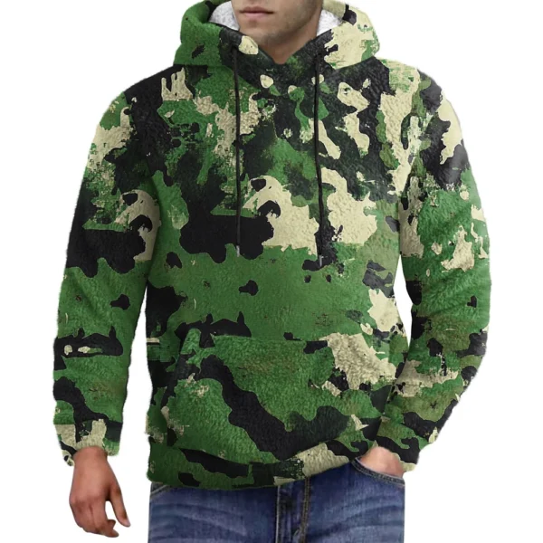 Hooded Sports Tracksuit Unisex Running Outfits Long Sleeve Pullover Hoodies - Image 20