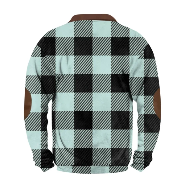 Men's Retro Casual Gradient Printed Sweatshirt - Image 11