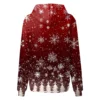 Women'S Fashion Hoodies & Sweatshirts Long Sleeve Drawstring Hoodies Christmas - Image 10