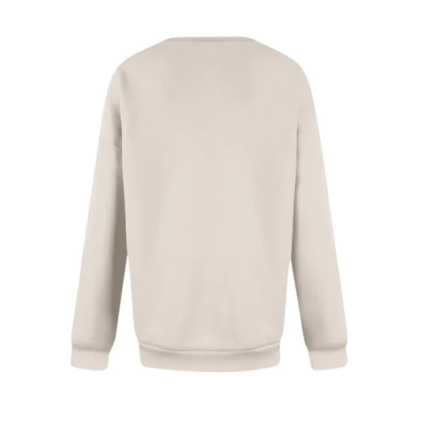 Women's Fashion Printed Long Sleeve Loose Round Neck Sweatshirt Top - Image 12