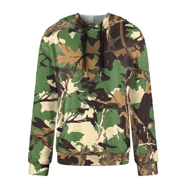 Hooded Sports Tracksuit Unisex Running Outfits Long Sleeve Pullover Hoodies - Image 12