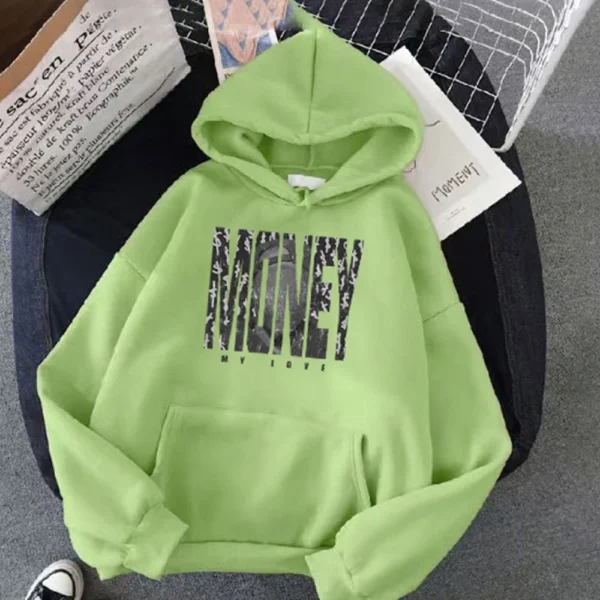 Womens Oversized Fleece Sweatshirts Long Sleeve Sweaters Pullover Fall Outfits - Image 28
