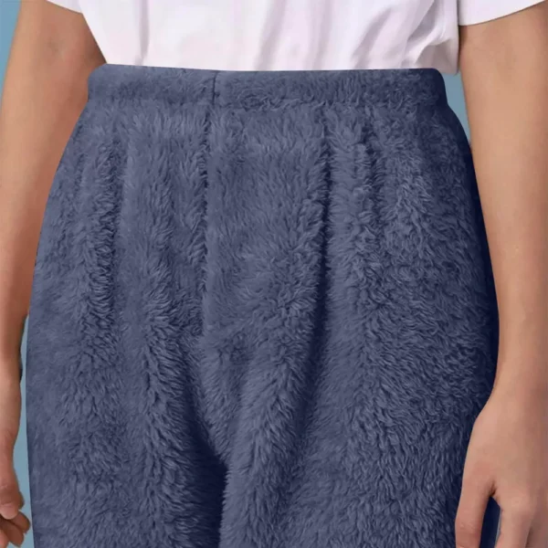 Women's Solid Color Thick Pantyhose Full Foot Loose Foot Plush Thermal Pants - Image 9
