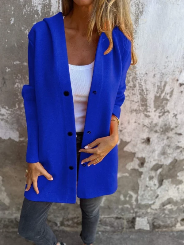 Women's jacket solid color casual jacket - Image 14