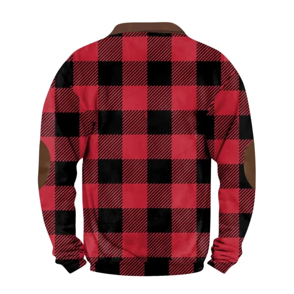 Men's Retro Casual Gradient Printed Sweatshirt - Image 10