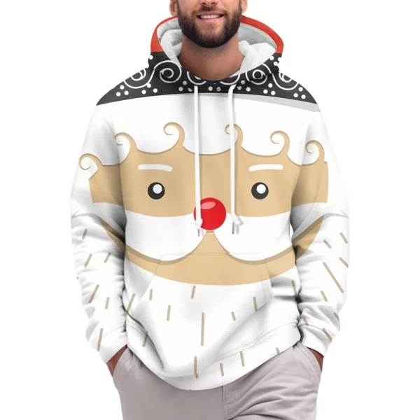 Hooded Sports Tracksuit Unisex Running Outfits Long Sleeve Pullover Hoodies - Image 6