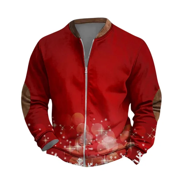Men's Retro Casual Gradient Printed Sweatshirt - Image 20