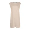 Women's Casual And Fashionable Round-neck Sleeveless Printing Mid Length Dress. - Image 8