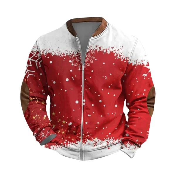 Men's Retro Casual Gradient Printed Sweatshirt - Image 23