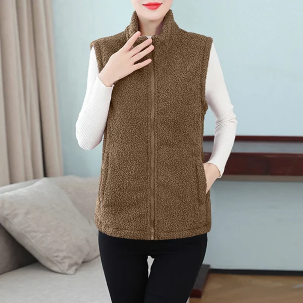 Women's Fall And Winter Temperament Lamb's Wool Thickened And Padded Warm Plus - Image 16