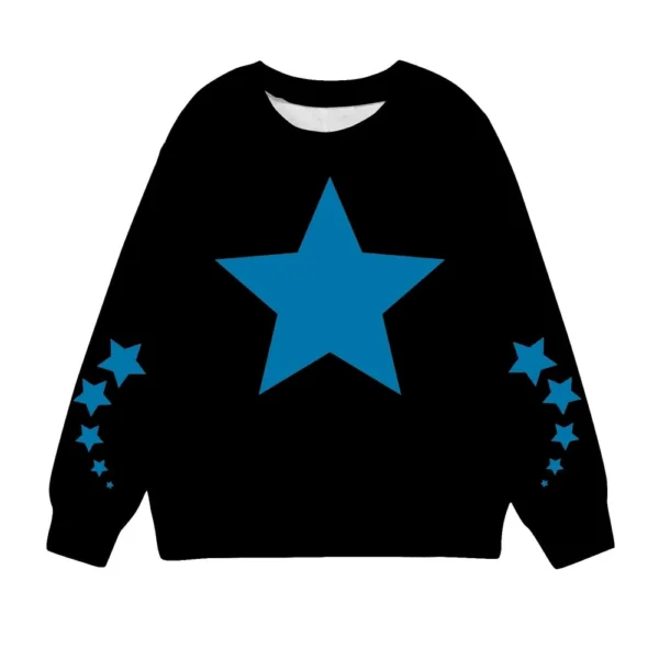 Women's Fashionable Loose Fitting Hooded Pullover, Long Sleeved Sportswear, - Image 19