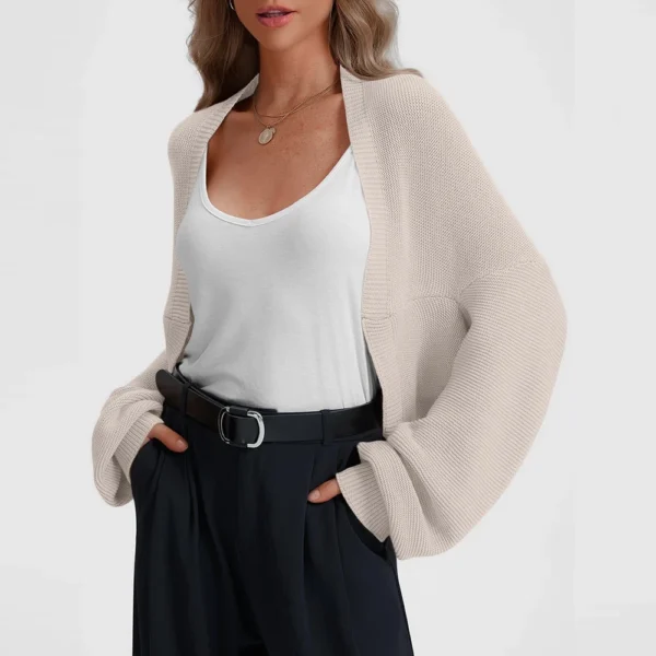 Women's Temperament Comfortable Loose Solid Color Sun Cardigan Long Sleeve - Image 13