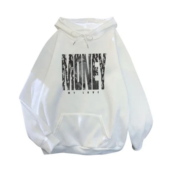 Womens Oversized Fleece Sweatshirts Long Sleeve Sweaters Pullover Fall Outfits - Image 7