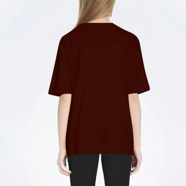 Women's Casual Printed Short Sleeved Round Neck Loose Daily Fashion T-Shirt - Image 10