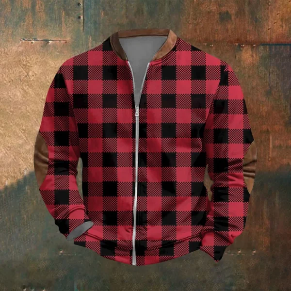 Men's Retro Casual Gradient Printed Sweatshirt - Image 22