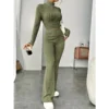 Women's clothing inner with long sleeves and trousers set two-piece set - Image 9
