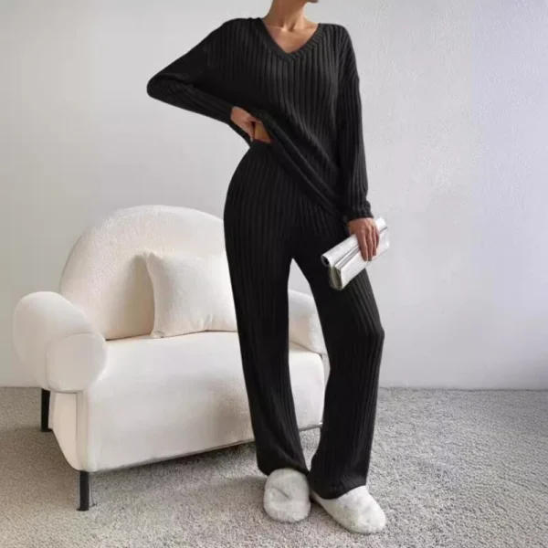 Fashion Casual Straight Pants Loose Suit - Image 4