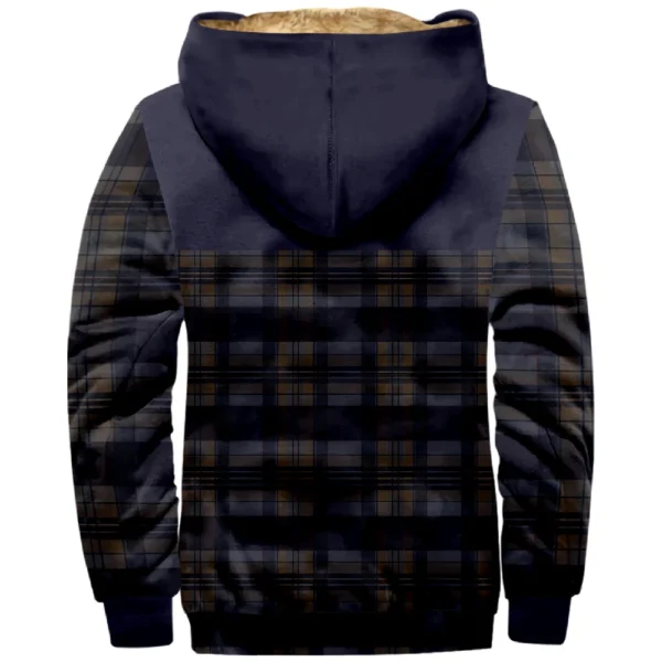Men's Winter Print Jacket Men's Casual Trend Zipper Hooded Jacket - Image 11