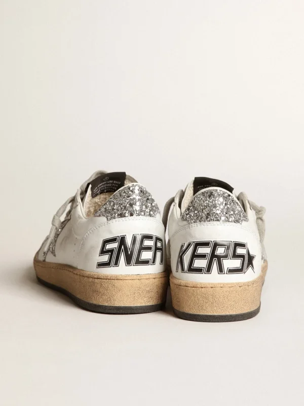 gg*db Women's and men's shoes silver tail silver star board shoes - Image 3