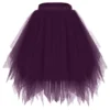 Women's Fashion Solid Color Half Skirt Party Ballet Puff Skirt Mesh Skirt - Image 34