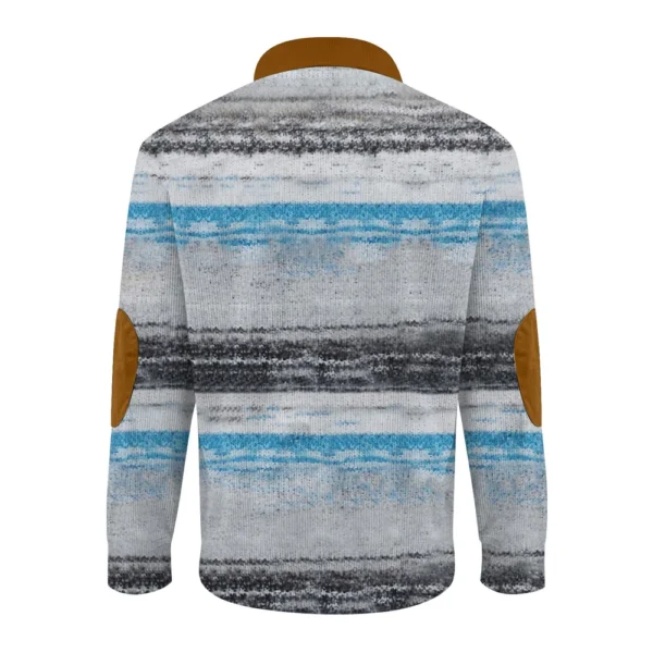 Men's Corduroy Cardigan 6-button Long-sleeved Sweatshirt - Image 11