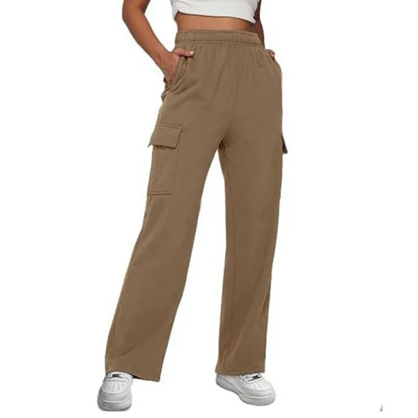 Women's Casual Pants Loose Straight Leg Pants - Image 7