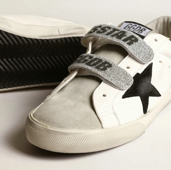 gg*db Women's shoes silver black sequined board shoes casual shoes - Image 8