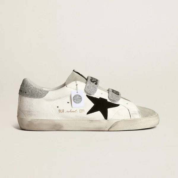 gg*db Women's shoes silver black sequined board shoes casual shoes - Image 10