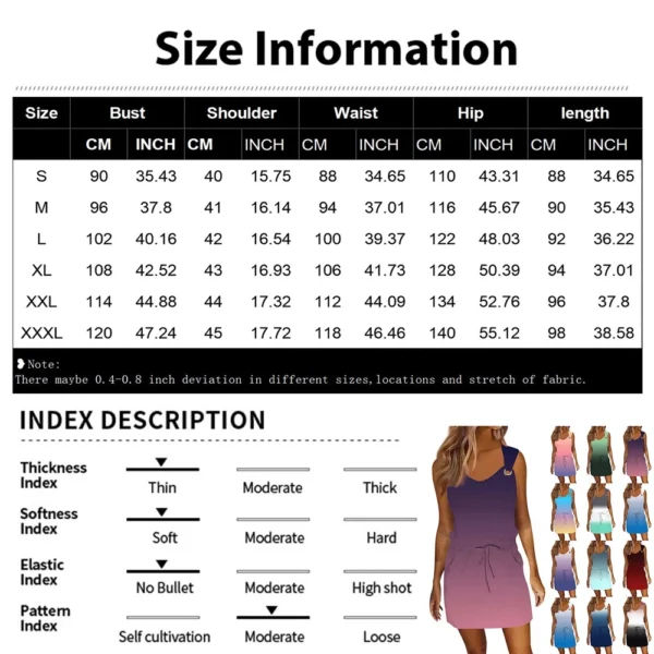 Women's Loose Fashion Casual Sundresses Summer Easter Dresses Printed Dress - Image 30