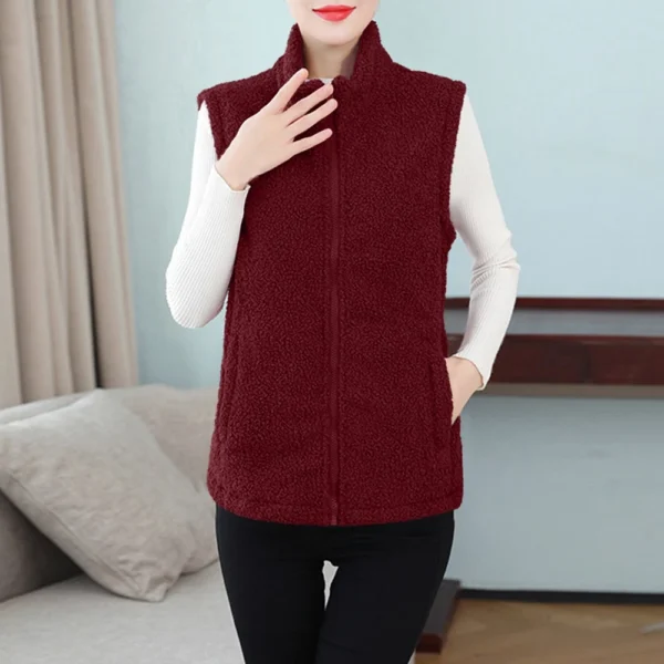 Women's Fall And Winter Temperament Lamb's Wool Thickened And Padded Warm Plus - Image 25