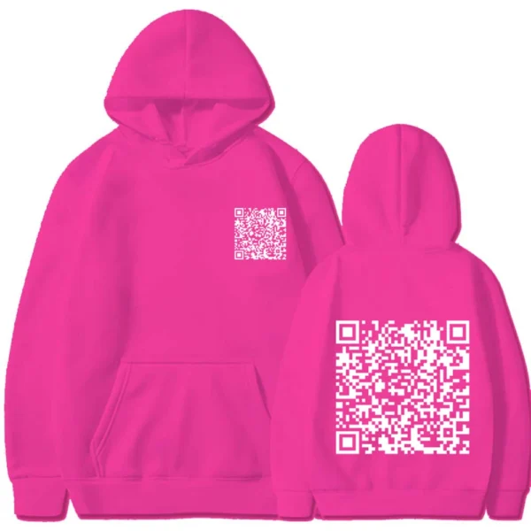 Unisex Fashion Casual Long Sleeved Round Neck Loose Plush Pullover With Rope - Image 3