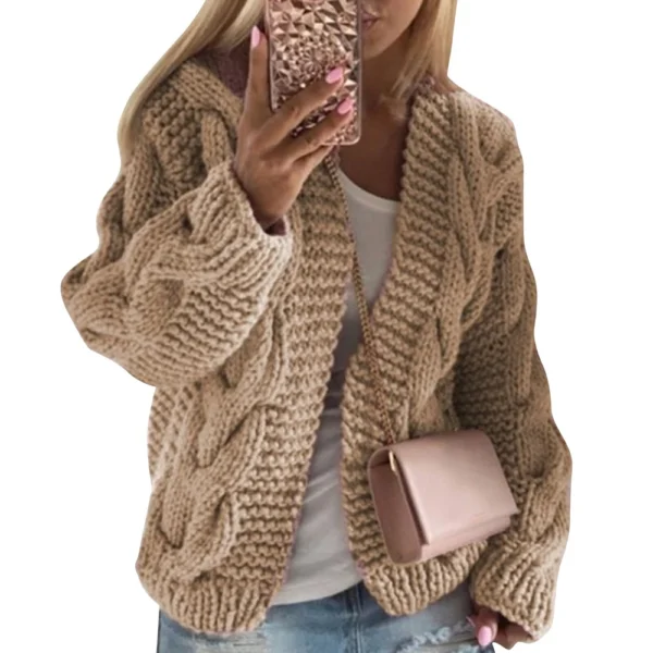 Women's Fashion Casual  Knit Cardigan Sweater - Image 14