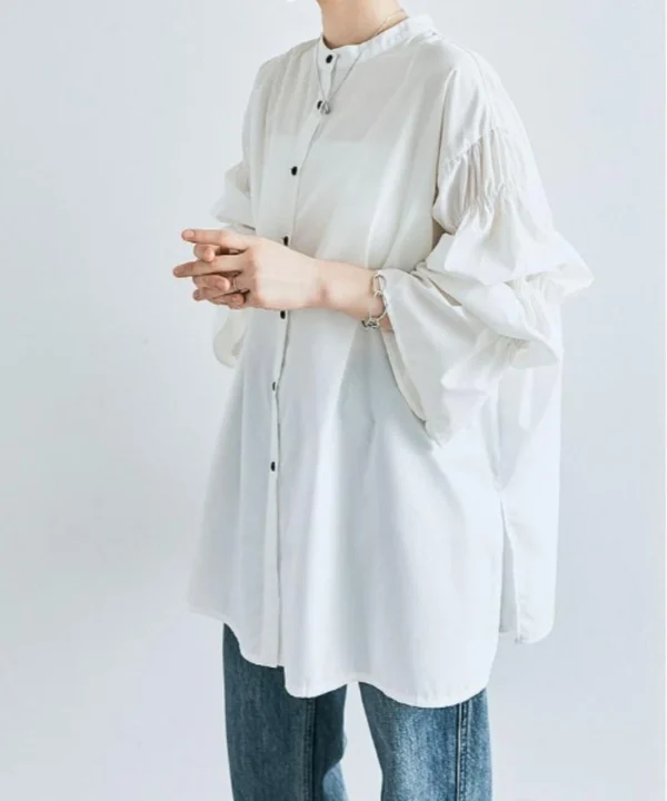 Long Sleeve Shirt Women's Casual Top - Image 23