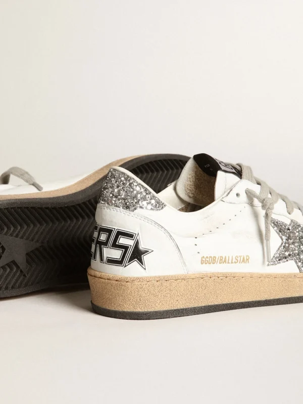 gg*db Women's and men's shoes silver tail silver star board shoes - Image 4