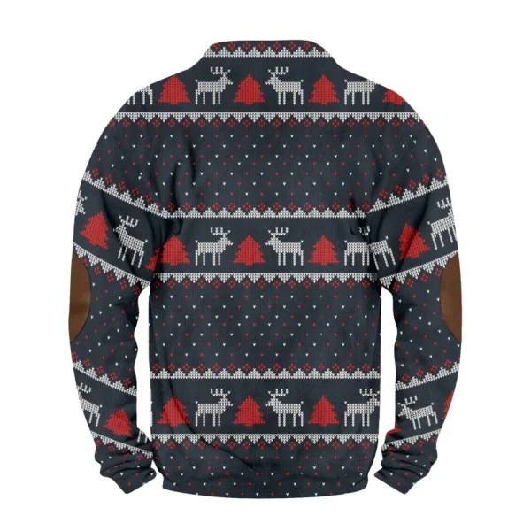 Men's Buttoned Sweatshirt With European And American Autumn/winter Printed Long - Image 11