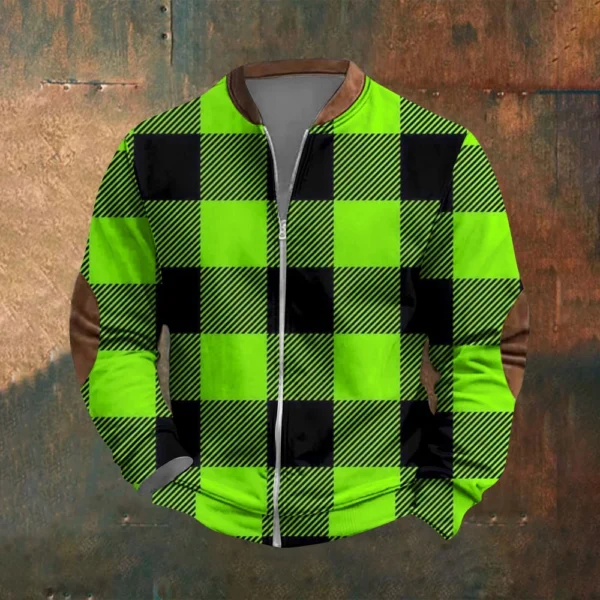 Men's Retro Casual Gradient Printed Sweatshirt - Image 16