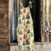 Women's Shoulder Strap Vintage Loose Print Casual Jumpsuit Christmas - Image 16