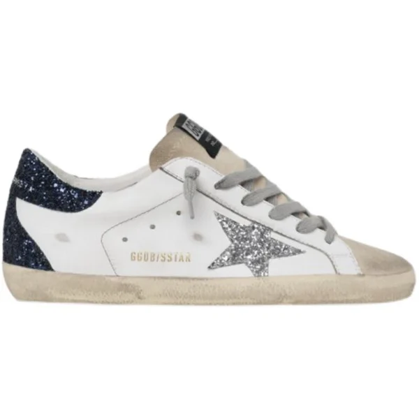 gg*db Women's shoes black blue tail silver star board shoes casual shoes - Image 5