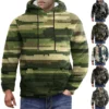 Hooded Sports Tracksuit Unisex Running Outfits Long Sleeve Pullover Hoodies