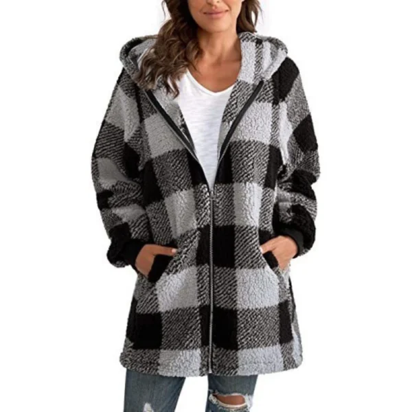 Plush Women's Jacket 2 Long Sleeve Jacket - Image 8