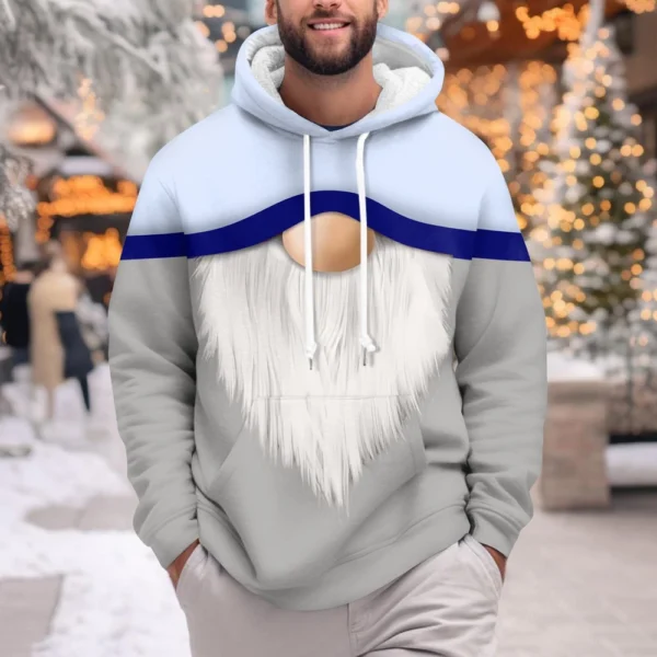 Hooded Sports Tracksuit Unisex Running Outfits Long Sleeve Pullover Hoodies - Image 13