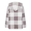 Fall Winter Ethos Plaid Casual Long-sleeved Hooded Cardigan Zipper Coat - Image 27