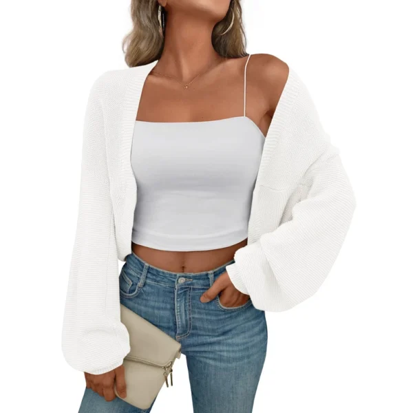 Women's Temperament Comfortable Loose Solid Color Sun Cardigan Long Sleeve - Image 3
